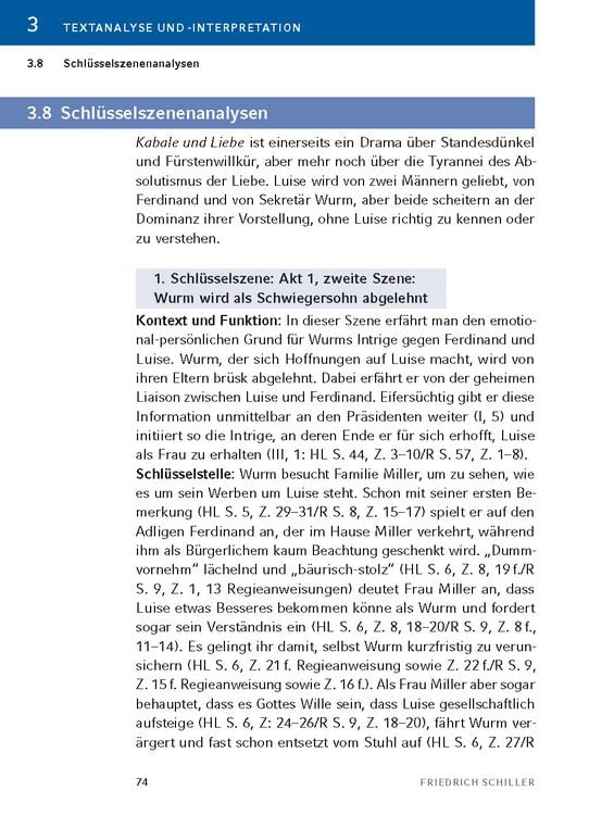 Produktbild: Kabale und Liebe von Friedrich Schiller