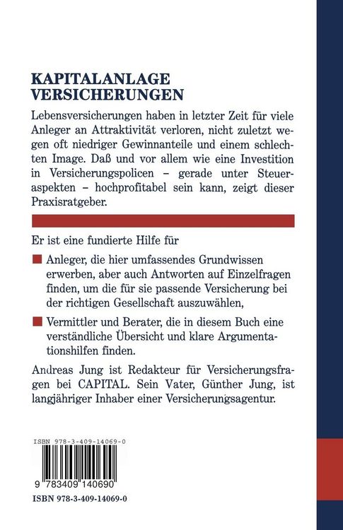 Produktbild: Kapitalanlage Versicherungen