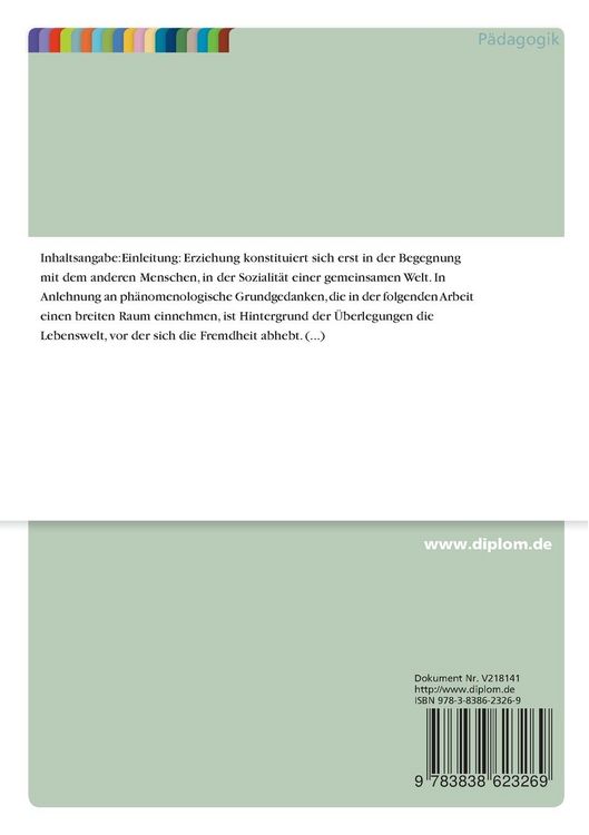 Produktbild: Fremdheit in der Gemeinsamkeit?
