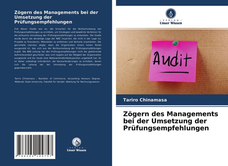 Produktbild: Z&ouml;gern des Managements bei der Umsetzung der Pr&uuml;fungsempfehlungen