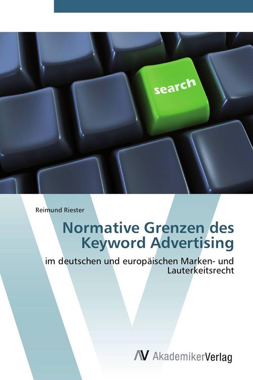 Produktbild: Normative Grenzen des Keyword Advertising