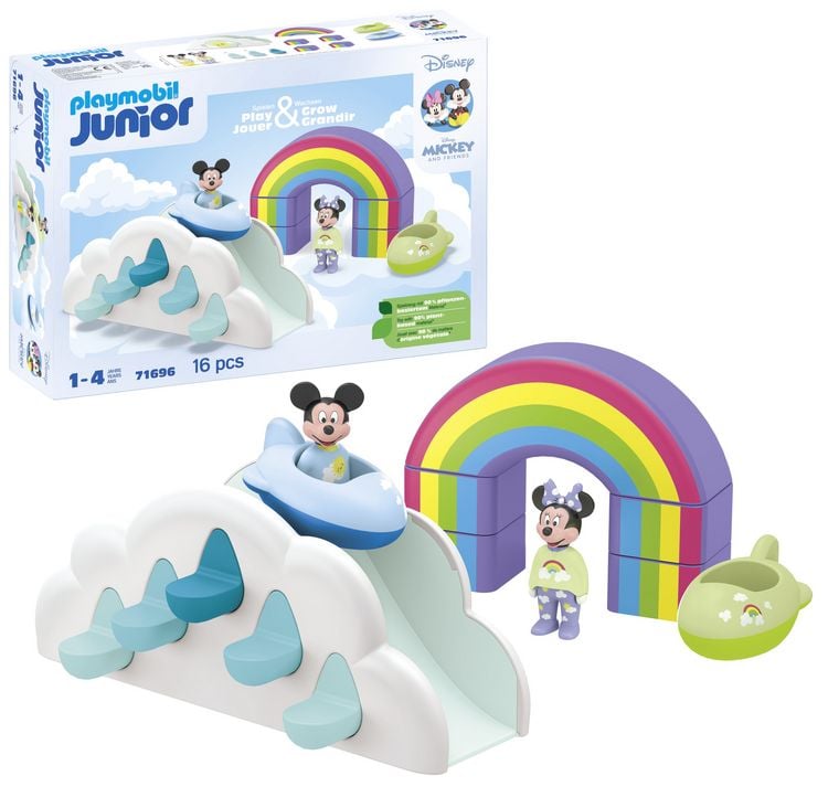 Produktbild: playmobil Junior Disney Micky & Minnie Wolkenhaus