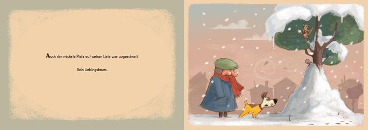 Lulu im Schnee.