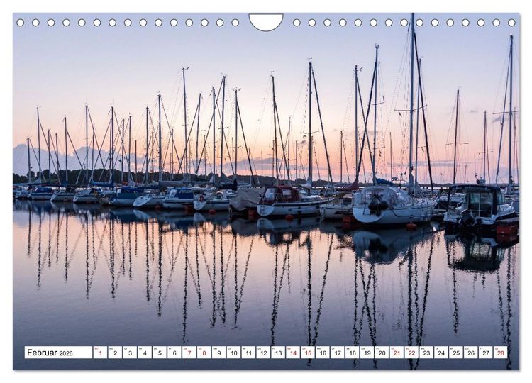 Produktbild: Flensburger F&ouml;rde: Eine Reise durch Deutschlands hohen Norden (Wandkalender 2026 DIN A4 quer), CALVENDO Monatskalender