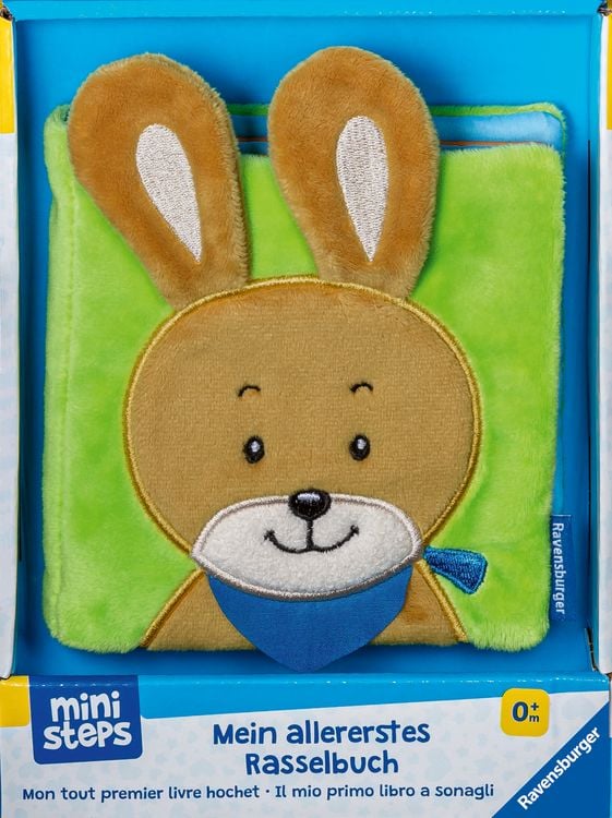 Produktbild: Ministeps: Mein allererstes Rasselbuch