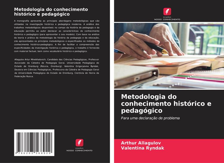 Produktbild: Metodologia do conhecimento hist&oacute;rico e pedag&oacute;gico