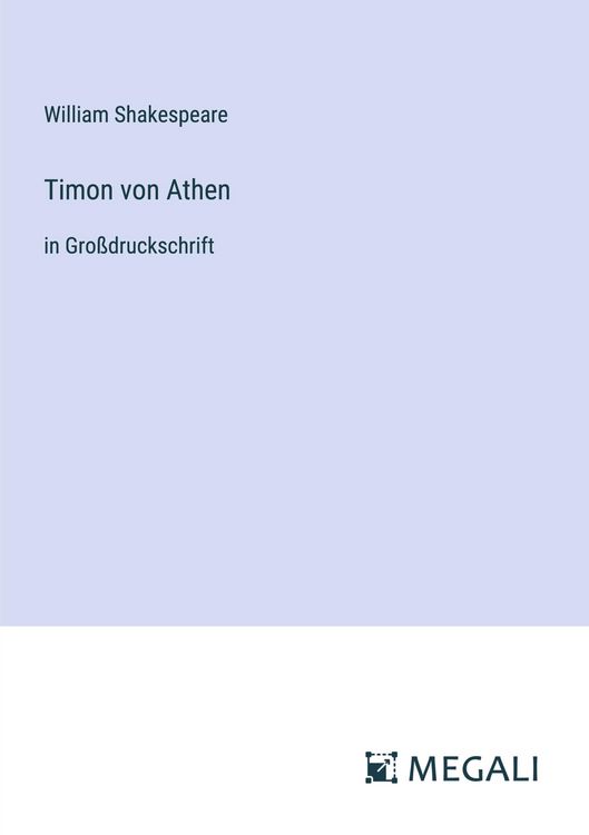 Produktbild: Timon von Athen