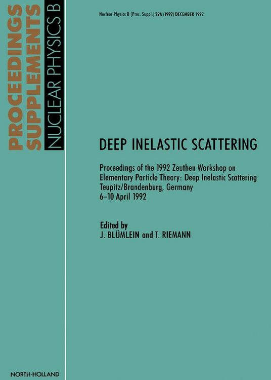 Produktbild: Deep Inelastic Scattering