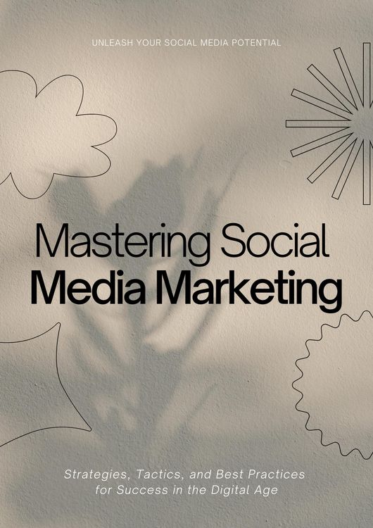 Produktbild: Mastering Social Media Marketing