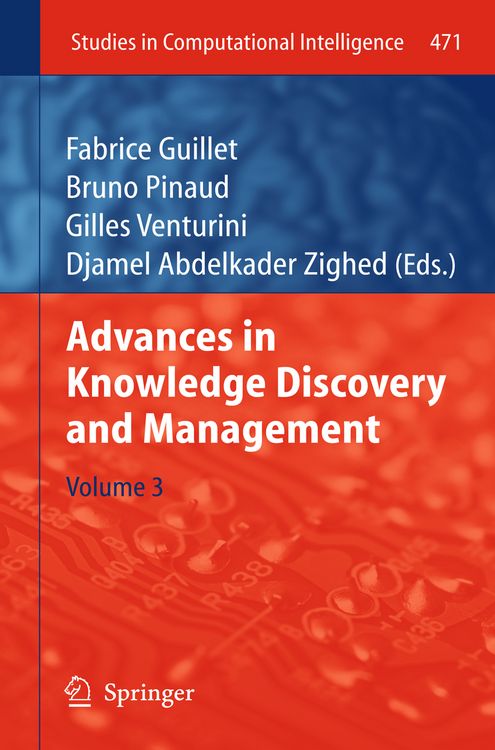 Produktbild: Advances in Knowledge Discovery and Management