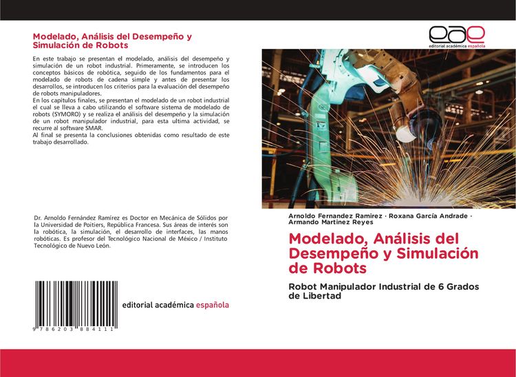 Produktbild: Modelado, An&aacute;lisis del Desempe&ntilde;o y Simulaci&oacute;n de Robots