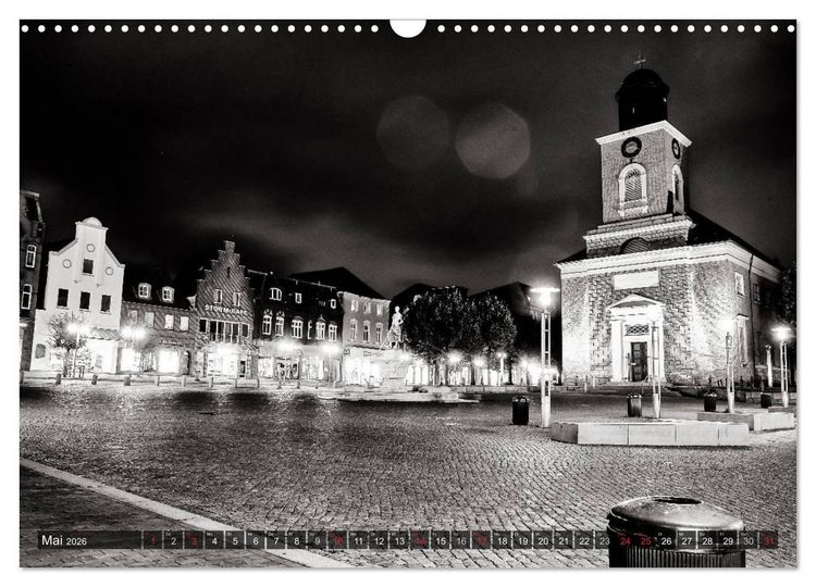 Produktbild: Ein Blick auf Husum (Wandkalender 2026 DIN A3 quer), CALVENDO Monatskalender