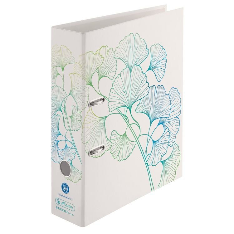 Produktbild: Herlitz Ordner maX.file A4 8cm GREENline Ginkgo