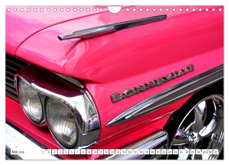 Produktbild: BONNEVILLE - Eine Rarit&auml;t auf R&auml;dern (Wandkalender 2026 DIN A4 quer), CALVENDO Monatskalender