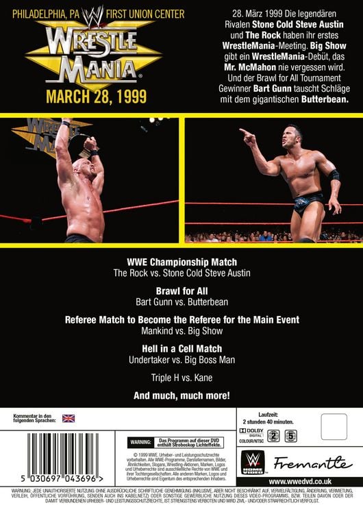 WWE - WrestleMania 15 als DVD kaufen