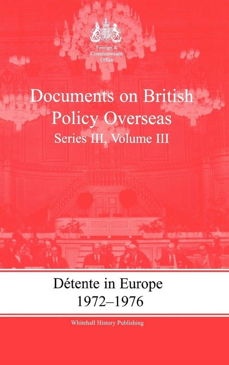 Produktbild: Detente in Europe, 1972-1976