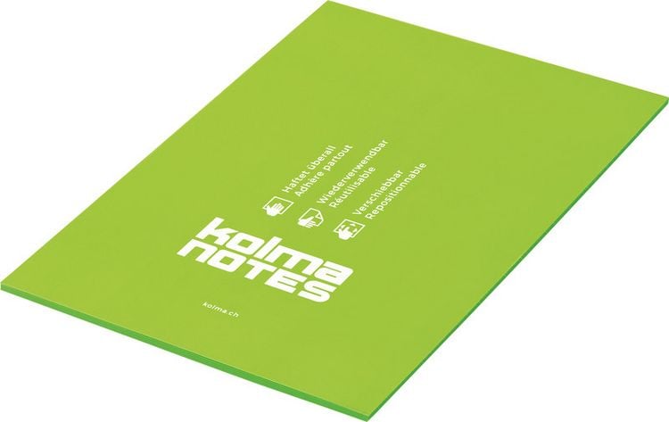 Produktbild: Haftnotizen A5 gr&uuml;n,50 Blatt