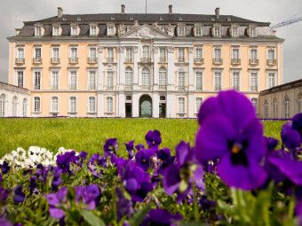 Produktbild: CALVENDO Puzzle Schloss Augustusburg, UNESCO-Welterbe in Br&uuml;hl | 1000 Teile Lege-Gr&ouml;&szlig;e 64x48cm Foto-Puzzle f&uuml;r gl&uuml;ckliche Stunden