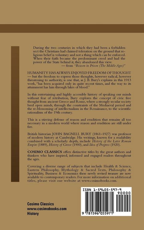Produktbild: A History of Freedom of Thought