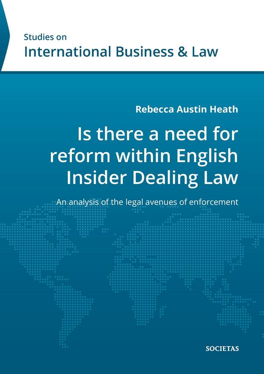 Produktbild: Is there a need for reform within English Insider Dealing Laws