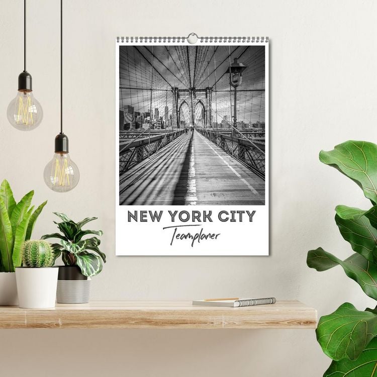 Produktbild: NEW YORK CITY Teamplaner (Wandkalender 2026 DIN A3 hoch), CALVENDO Monatskalender