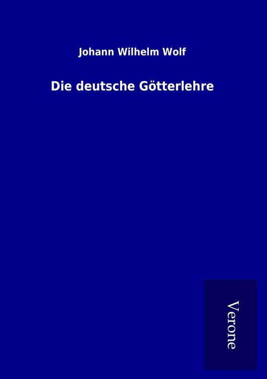 Produktbild: Die deutsche G&ouml;tterlehre
