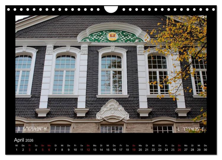 Produktbild: Geo-Tagging in Schwelm (Wandkalender 2026 DIN A4 quer), CALVENDO Monatskalender