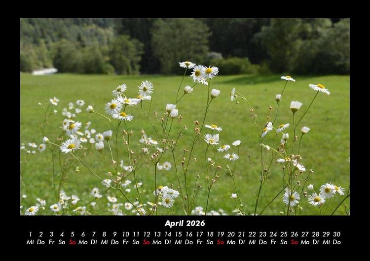 Produktbild: Berge 2026 Fotokalender DIN A3