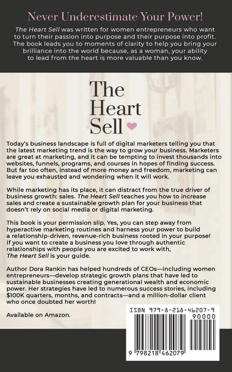 Produktbild: The Heart Sell, A Guide for Women Entrepreneurs Seeking Financial Freedom