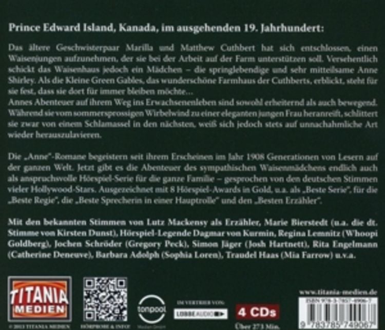 Produktbild: Anne auf Green Gables - Box 1