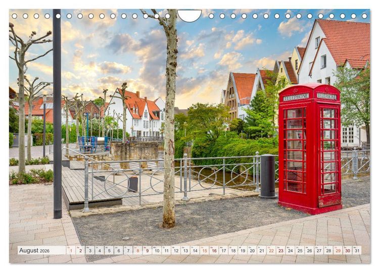Produktbild: Bad Salzuflen Impressionen (Wandkalender 2026 DIN A4 quer), CALVENDO Monatskalender