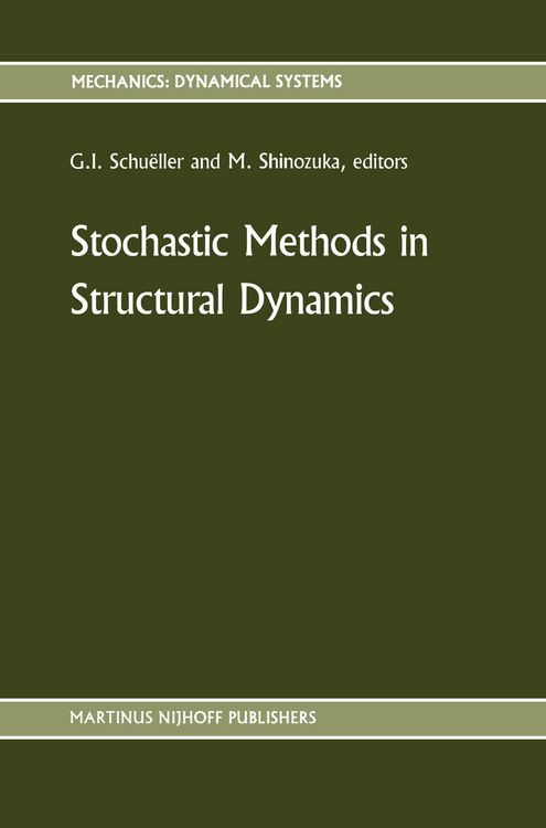 Produktbild: Stochastic Methods in Structural Dynamics