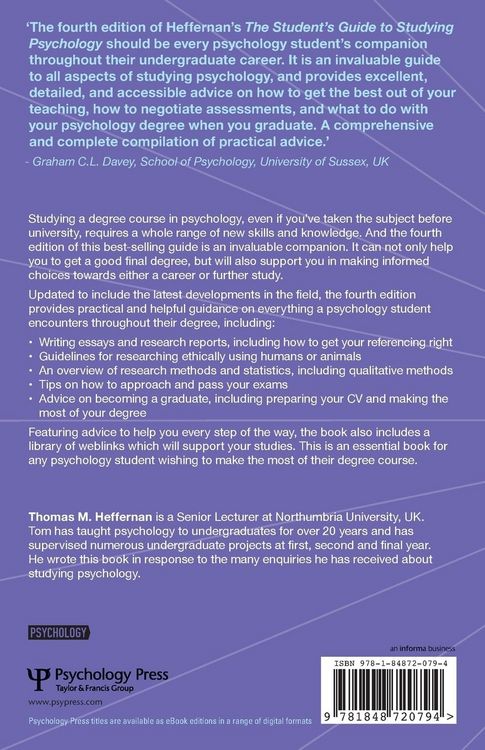 Produktbild: The Student's Guide to Studying Psychology