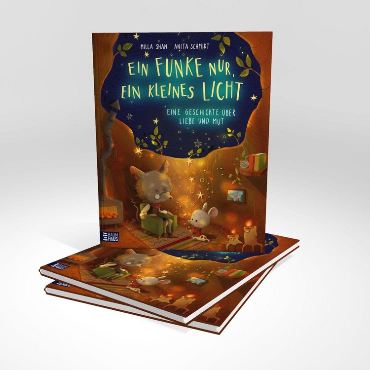 Produktbild: Ein Funke nur, ein kleines Licht - Eine Geschichte &uuml;ber Liebe und Mut