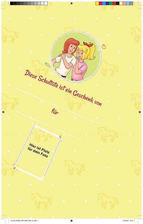 Produktbild: Bibi & Tina - Ich bin jetzt ein Schulkind I Schult&uuml;tenbuch