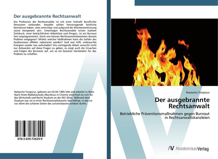 Produktbild: Der ausgebrannte Rechtsanwalt