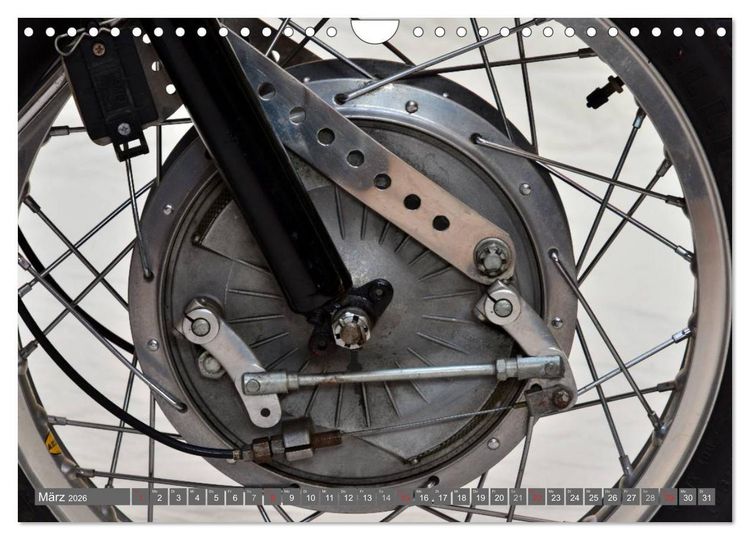Produktbild: Honda CB 72 (Wandkalender 2026 DIN A4 quer), CALVENDO Monatskalender