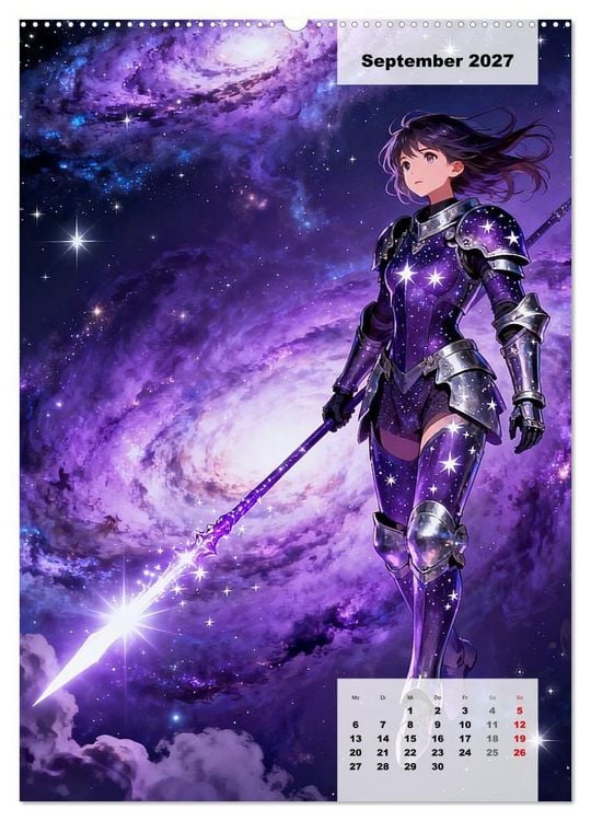 Produktbild: T&ouml;chter des Lichts (hochwertiger Premium Wandkalender 2027 DIN A2 hoch), Kunstdruck in Hochglanz