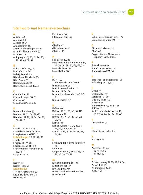Produktbild: Scheinfasten - das 5-Tage-Programm