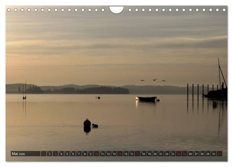 Produktbild: Zauberhafter Bodensee (Wandkalender 2026 DIN A4 quer), CALVENDO Monatskalender