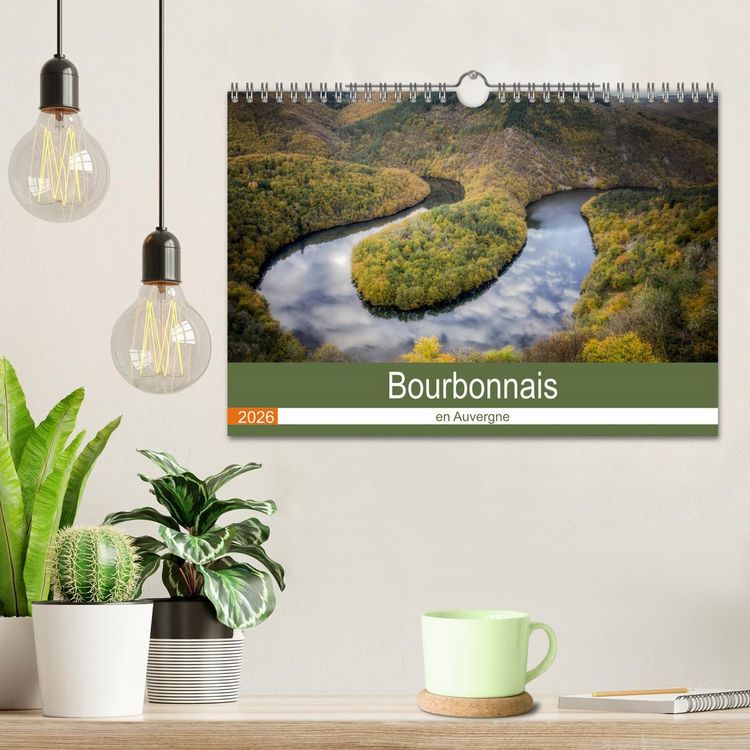 Produktbild: Bourbonnais en Auvergne (Calendrier mural 2026 DIN A4 vertical), CALVENDO calendrier mensuel