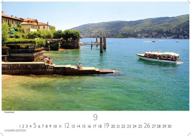 Produktbild: Lago Maggiore Kalender 2027 &ndash; Wandkalender | Fotokalender Italien 24x35 cm - mit 12 traumhaften Motiven