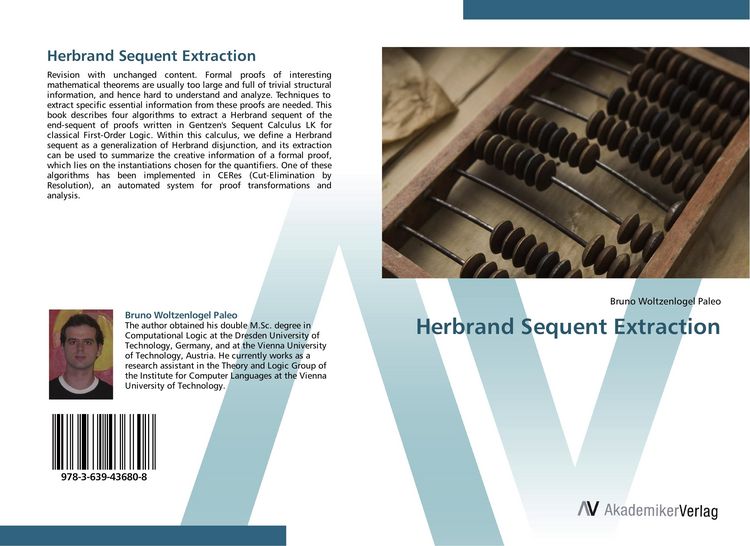 Produktbild: Herbrand Sequent Extraction