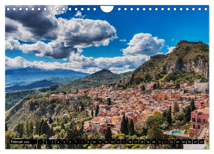 Produktbild: Sizilien - Perle im Mittelmeer (Wandkalender 2026 DIN A4 quer), CALVENDO Monatskalender