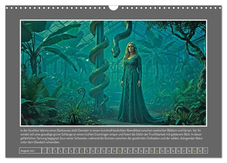 Produktbild: Die Zeus-Aff&auml;ren (Wandkalender 2027 DIN A3 quer), CALVENDO Monatskalender
