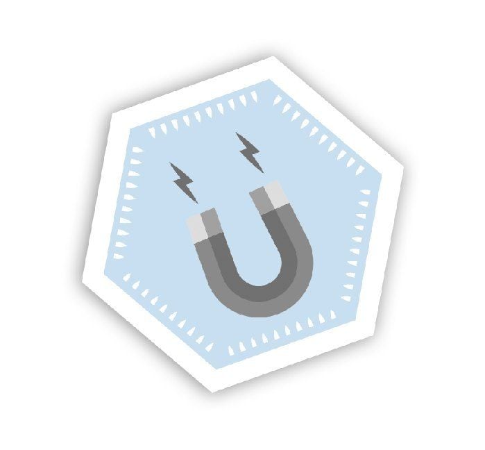 Produktbild: URSUS Magnetic Paper Clips "Frosty"