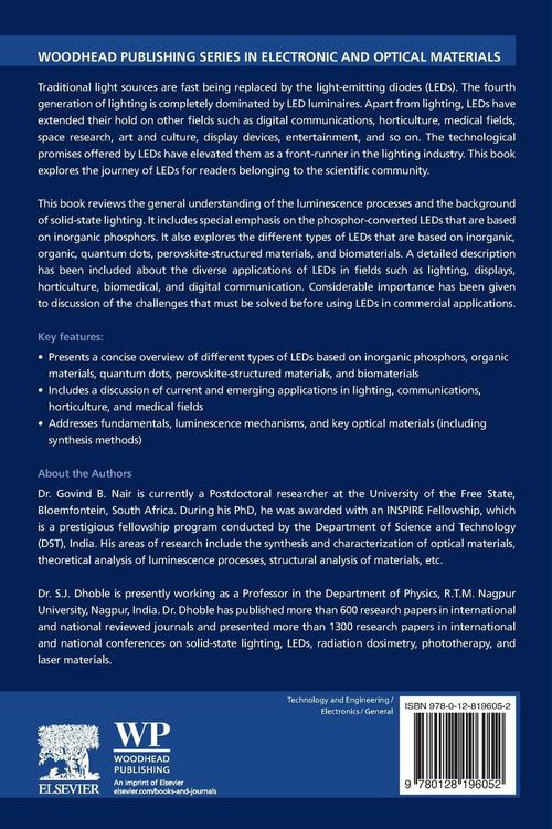 Produktbild: The Fundamentals and Applications of Light-Emitting Diodes