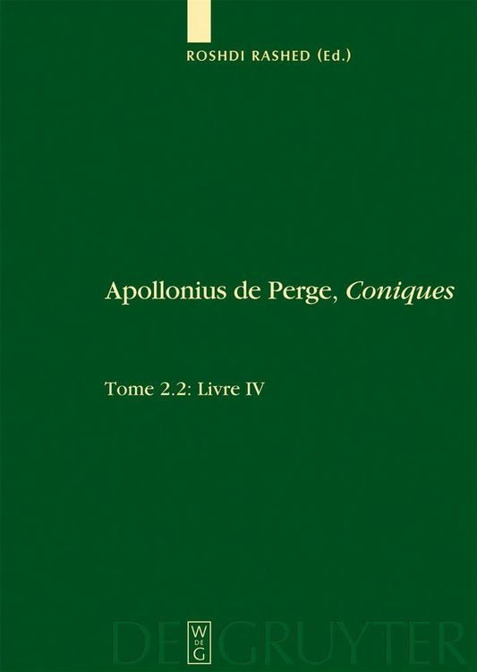 Produktbild: Livre IV. Commentaire historique et math&eacute;matique, &eacute;dition et traduction du texte arabe