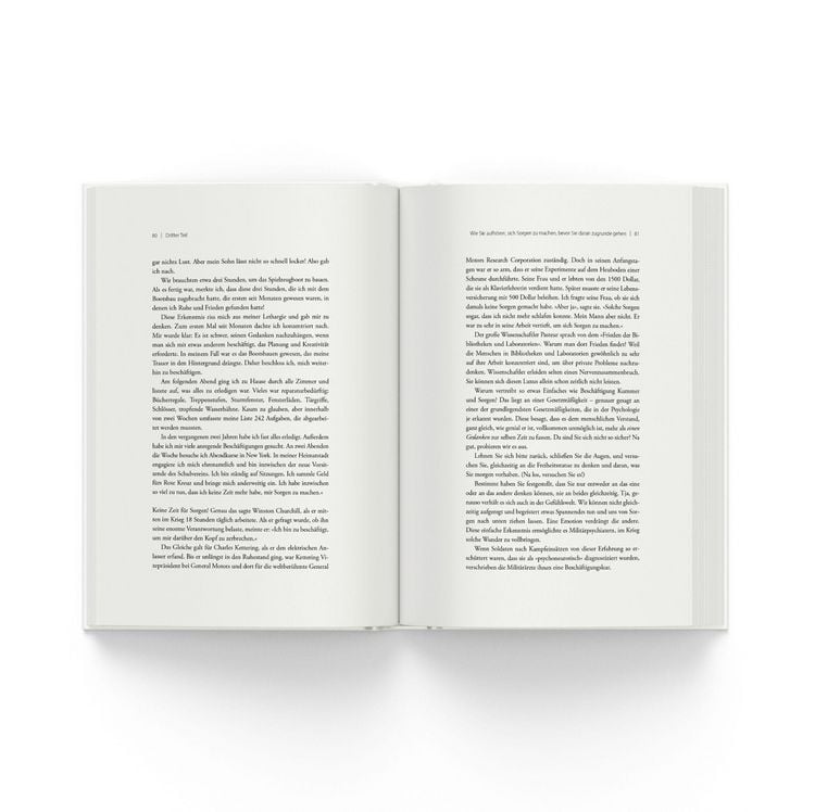 Produktbild: Die Neu&uuml;bersetzung von How to Stop Worrying and Start Living