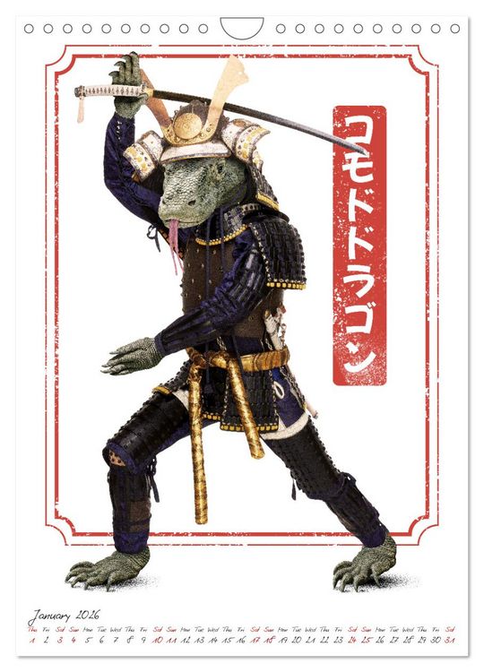 Produktbild: Crazy animal fighters (Wall Calendar 2026 DIN A4 portrait), CALVENDO 12 Month Wall Calendar